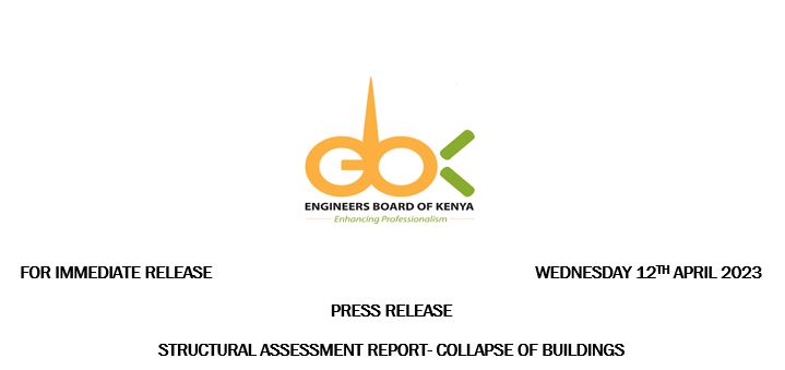 PRESS STATEMENT ON STRUCTURAL ASSESSMENT REPORT