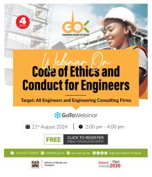 Webinar on Code of Ethics and Conduct for Engineers